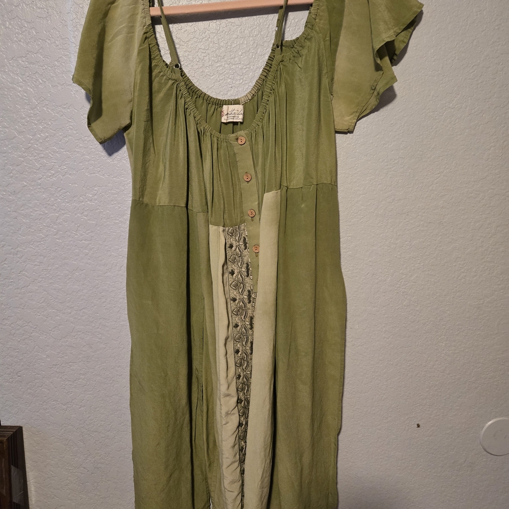 Green Women's Tank Top